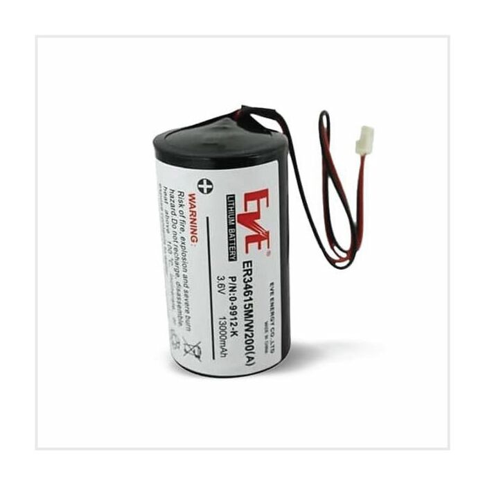 Visonic Lithium 3.6V 12.0Ah Single, 0-102710-1