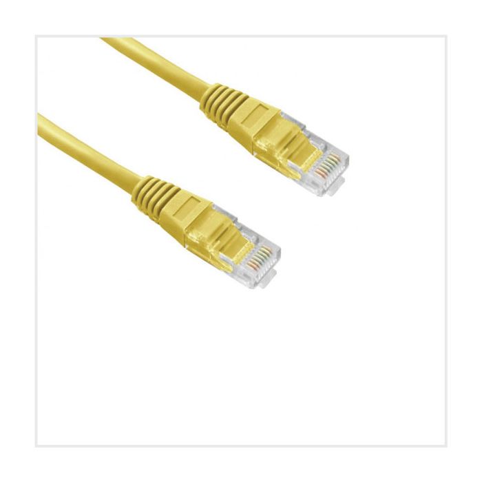 Connectix Cat6 1m Patch Lead Yellow, 003-3B5-010-06C