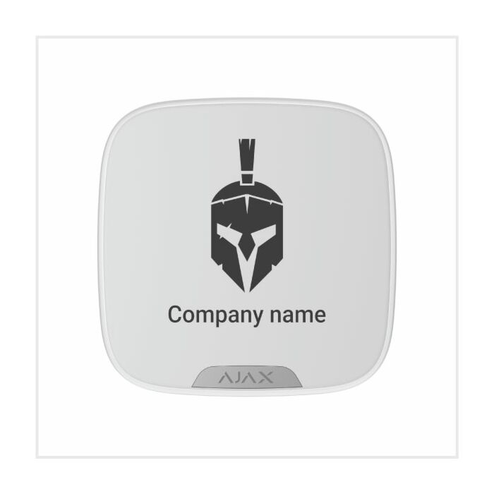 Ajax Brandplate for StreetSiren DoubleDeck EU (10pcs) ASP, 39279.63.WH