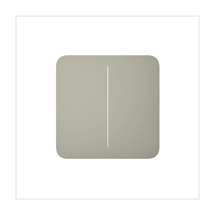 Ajax SoloButton 2-Gang 55 Olive, 46019.144.OL