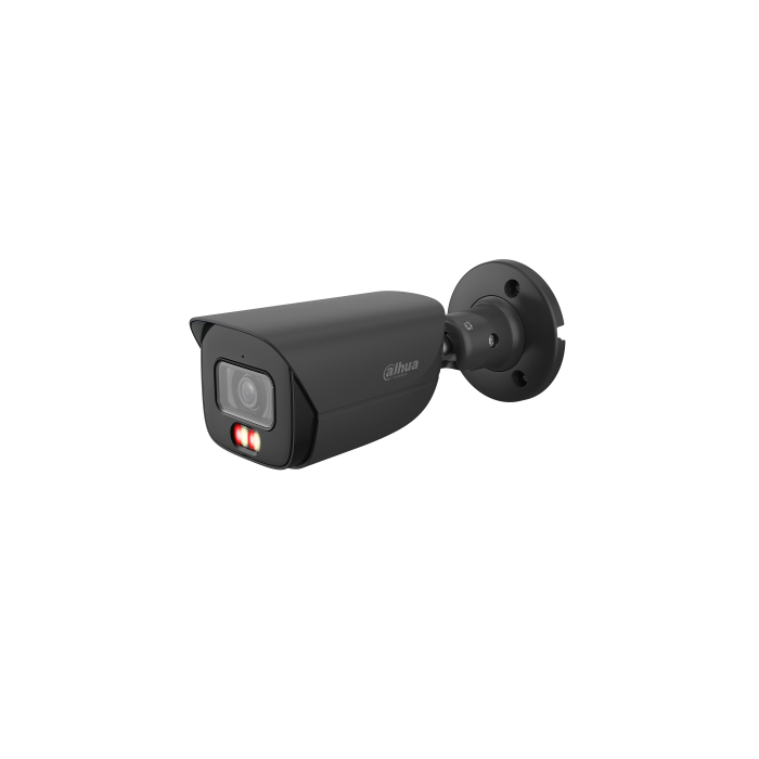 Dahua 6MP Smart Dual Light Bullet Camera with 2.8mm Fixed Lens., DH-IPC-HFW3649EP-AS-IL-0280B-Black