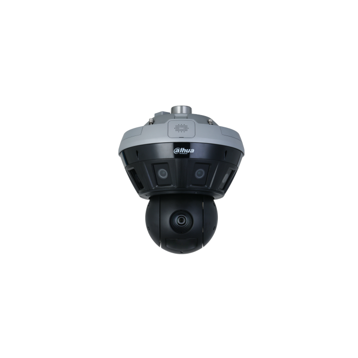 Dahua Mini Hubble Panoramic Network Camera with PTZ - combines 4 x 2MP panoramic sensors (8MP total output) with 1 x 4MP PTZ camera for comprehensive 180° surveillance., DH-PSDW8842SP-A180-D425-DC36V Dahua Mini Hubble Panoramic Network Camera with PTZ - combines 4 x 2MP panoramic sensors (8MP total output) with 1 x 4MP PTZ camera for comprehensive 180° surveillance., DH-PSDW8842SP-A180-D425-DC36V