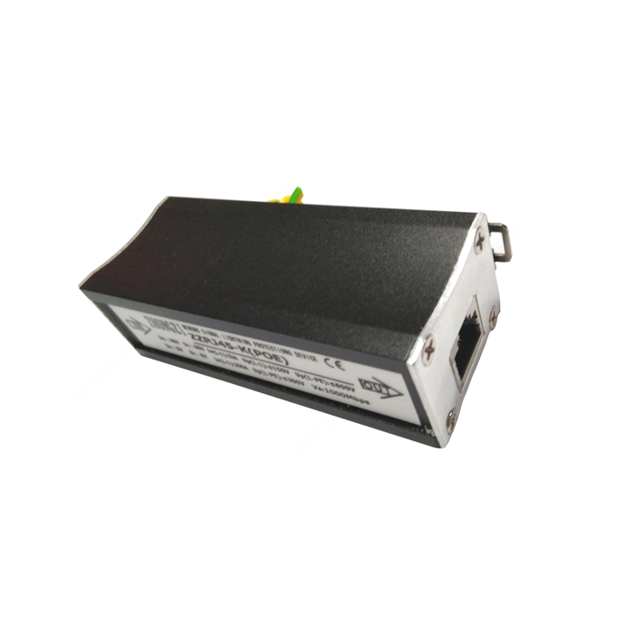 Zhongzi POE Network Signal Surge Protector, Gigabit RJ45 inline surge protection device supporting Power over Ethernet., ZZRJ45-K(POE)