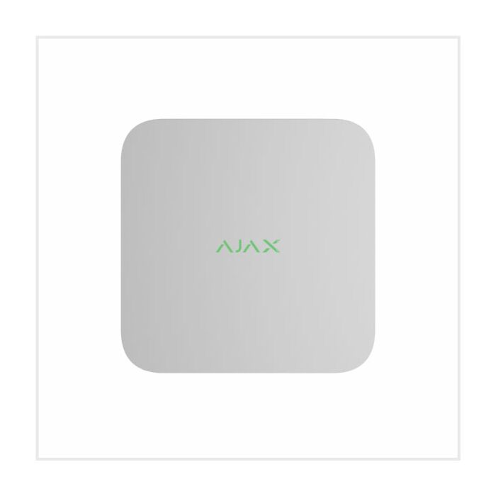 Ajax 8 Channel NVR (8EU) Plug Type G, 77612.122.WH