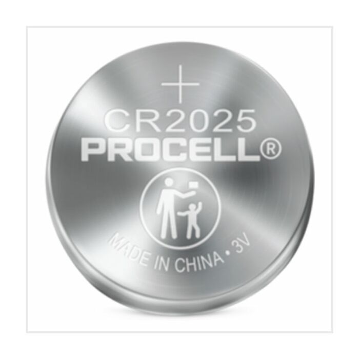 Procell 2025 Coin Cell Battery, 4 x 5 Pack, CR2025/20