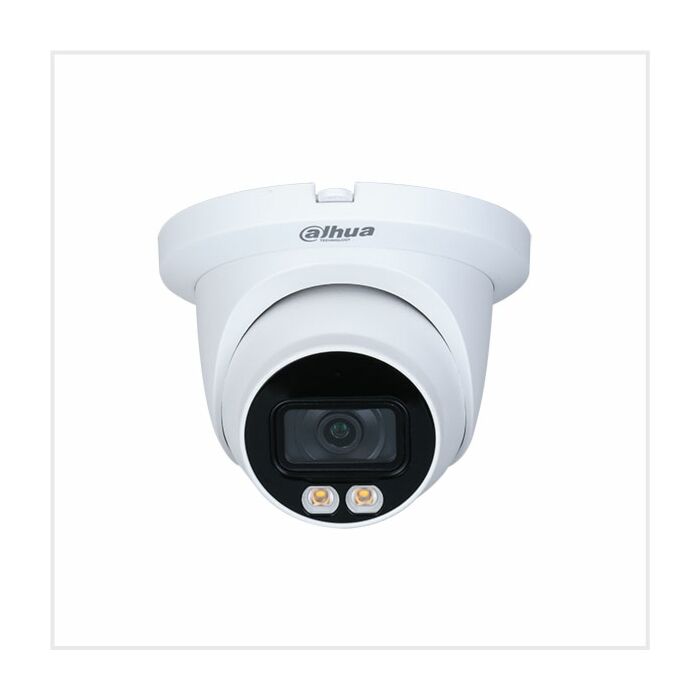 Dahua 8MP Active Deterrence Turret Camera, DH-IPC-HDW3849HP-AS-PV-0360B Dahua 8MP Active Deterrence Turret Camera, DH-IPC-HDW3849HP-AS-PV-0360B