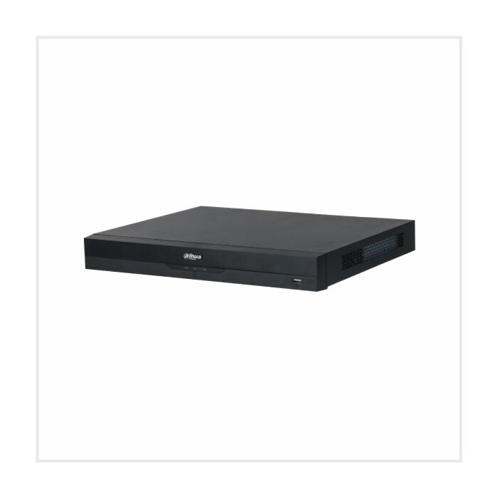 Dahua 32 Channels 16 PoE 2HDDs WizSense NVR, DHI-NVR5232-16P-EI