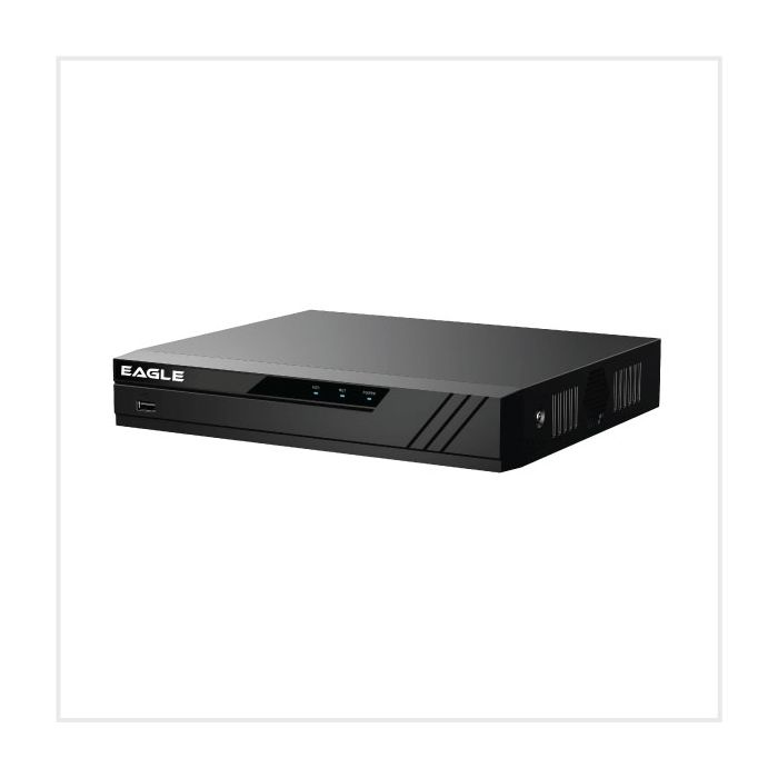 Eagle 4K 8 Channel Penta-Brid Mini DVR with No Storage, EAG-4KL-PRO-AI3-8BB Eagle 4K 8 Channel Penta-Brid Mini DVR with No Storage, EAG-4KL-PRO-AI3-8BB