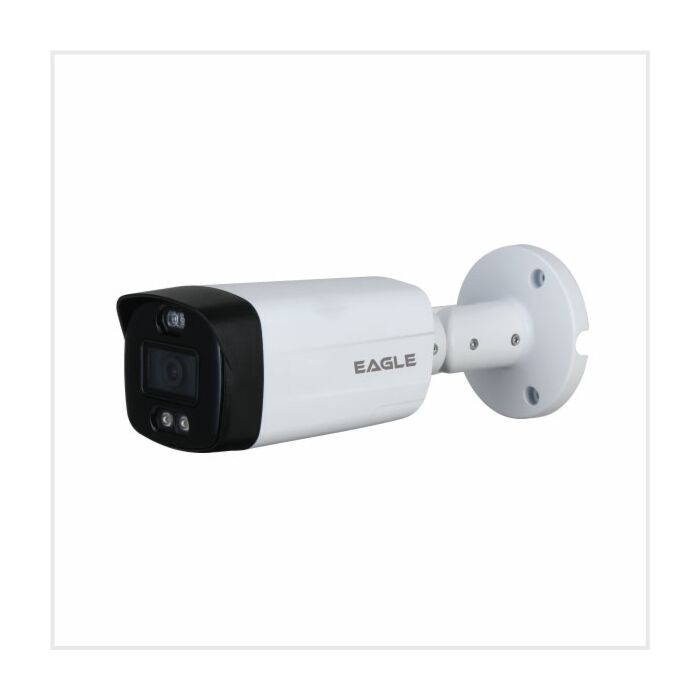 Eagle 8MP/4K Fixed Lens Full-colour Active Deterrence HDCVI IR Bullet Camera, EAGLE8C-AD-BUL-FW Eagle 8MP/4K Fixed Lens Full-colour Active Deterrence HDCVI IR Bullet Camera, EAGLE8C-AD-BUL-FW