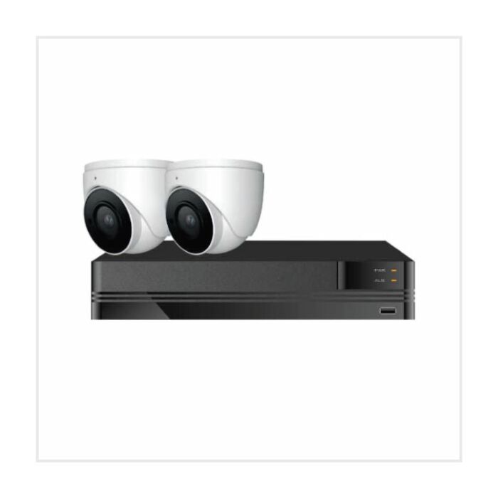 Kestrel IP CCTV Kit - 4 Channel 1TB Kestrel NVR with 2x 2MP IR Waterproof Dome Cameras, IP-KIT-KES-4-2 Kestrel IP CCTV Kit - 4 Channel 1TB Kestrel NVR with 2x 2MP IR Waterproof Dome Cameras, IP-KIT-KES-4-2