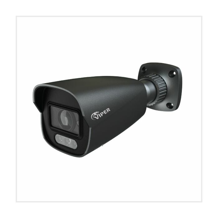6MP Motorised Smart Dual-Illumination Bullet Camera with People & Vehicle Detection (Grey Housing), MBULLETVIPS4-6IL-VG