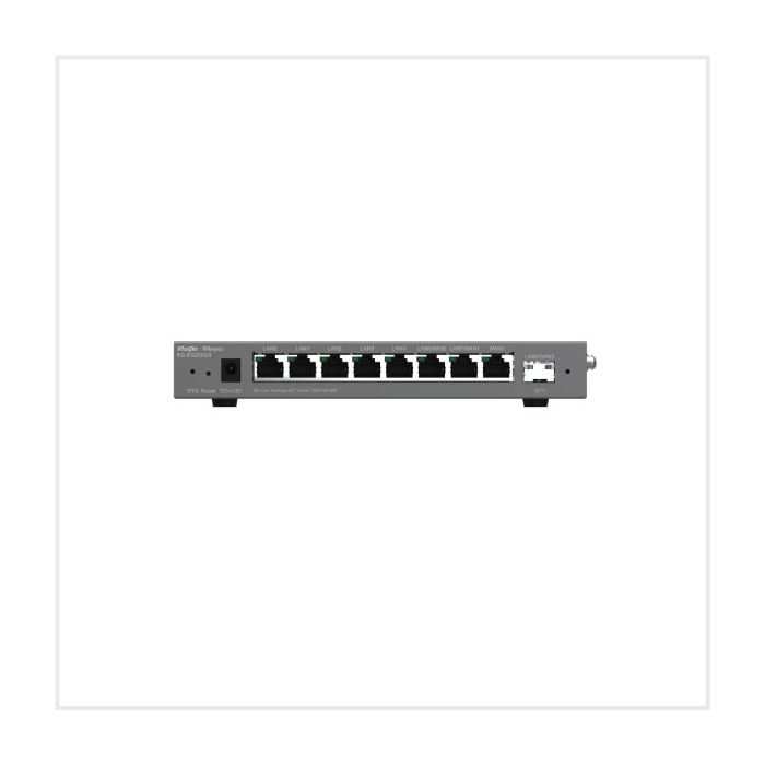 Desktop 9-Port Cloud-Managed Enterprise Router, RG-EG209GS Desktop 9-Port Cloud-Managed Enterprise Router, RG-EG209GS
