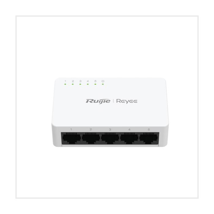 5-Port 10/100 Mbps Desktop Unmanaged Plastic Switch, RG-ES05F 5-Port 10/100 Mbps Desktop Unmanaged Plastic Switch, RG-ES05F