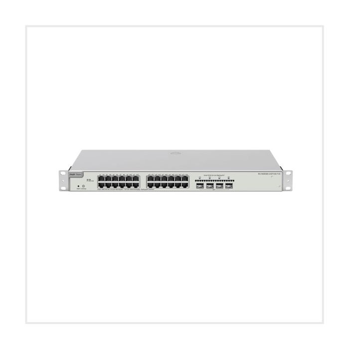 24-Port 10G Uplink Layer L2+ Managed PoE Switch (V2), RG-NBS5200-24GT4XS-P-V2 24-Port 10G Uplink Layer L2+ Managed PoE Switch (V2), RG-NBS5200-24GT4XS-P-V2