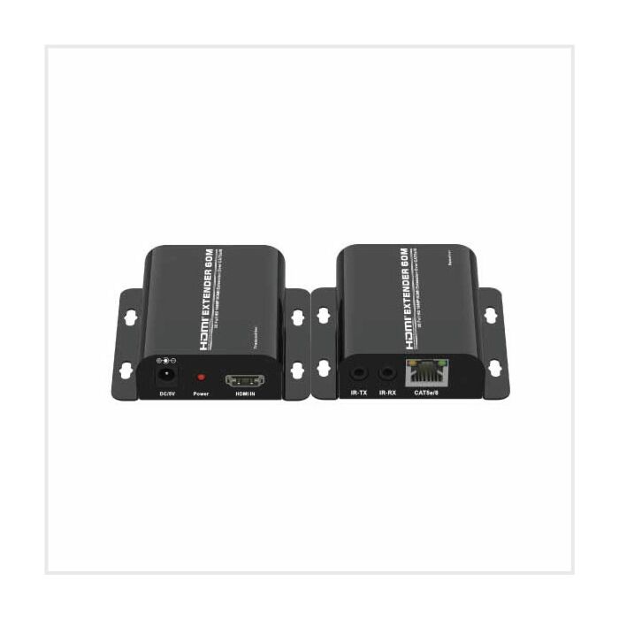 Titus HDMI Extender Over Single Cat5e/6 (60m, IR), TD-HDMI-EXT-60IR