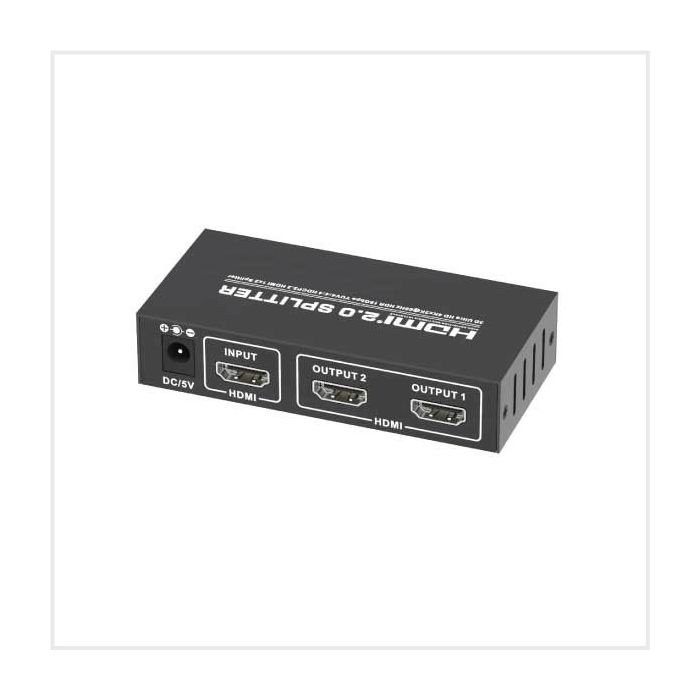 Titus HDMI2.0 1x2 Splitter (Ultra HD@60Hz), TD-SPLITTER1X2 Titus HDMI2.0 1x2 Splitter (Ultra HD@60Hz), TD-SPLITTER1X2