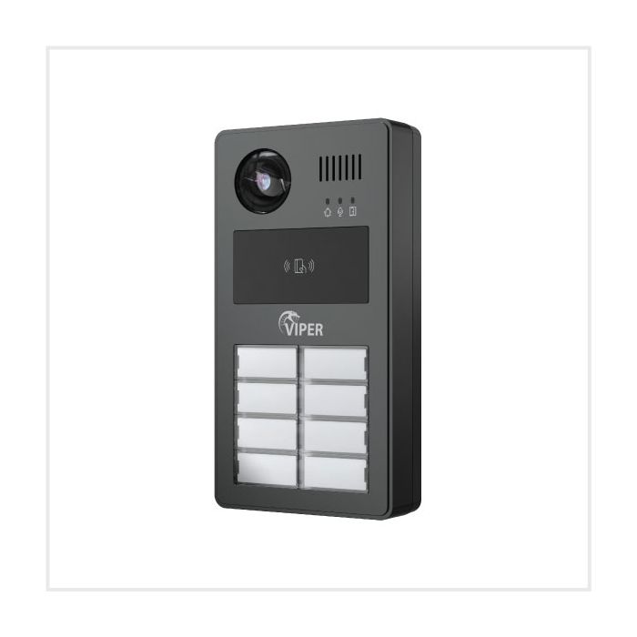 Viper Video Intercom Door Station (8 Button), VIP-INTERCOM-BT8 Viper Video Intercom Door Station (8 Button), VIP-INTERCOM-BT8