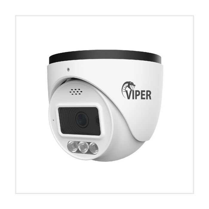 4MP Dual Illumination AI Turret Network Camera, TURVIP4MPS2-AD2