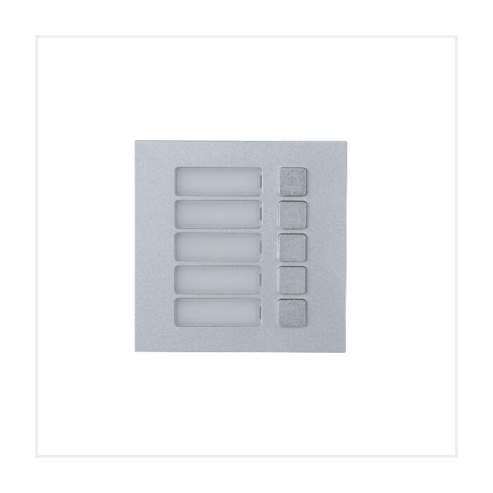 Dahua 5 Button Modular Outdoor Station, DHI-VTO4202F-MB5