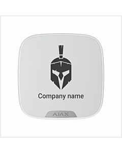 Ajax Brandplate for StreetSiren DoubleDeck EU (10pcs) ASP, 39279.63.WH