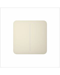 Ajax SoloButton 2-Gang 55 Ivory, 46018.144.IV
