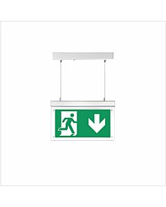 Blade Suspended Exit Sign, BLADE-3/SUS