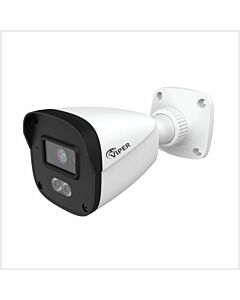 2MP Fixed Smart Dual-Illumination Bullet Camera with People Detection (White Housing), BULLETVIPS4-2IL-FW