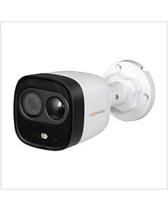 Cognitio 5MP HDCVI Fixed Lens Active Deterrence Bullet Camera, COG-5-AD-BUL-FW