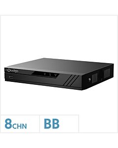 Cognitio 4K/8MP 8 Channel 1 U 8 PoE NVR with No Storage, COG-NVR-4K-2AI-8BB