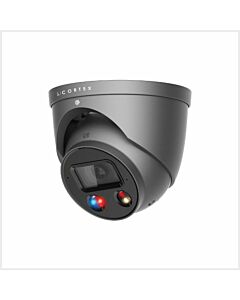 λ | Cortex 5MP Active Deterrence Turret Camera, CTX5C-IP-AD-TUR-S3FG