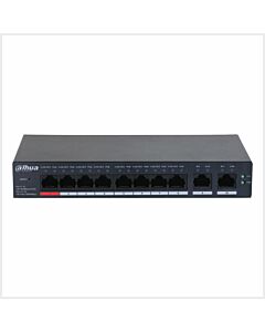 Dahua 10-Port Cloud Managed Desktop Switch with 8-Port PoE, DH-CS4010-8ET-110