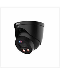Dahua 8MP Smart Dual Light Active Deterrence Fixed-focal Eyeball WizSense TIOC Pro Network Camera, DH-IPC-HDW3849HP-AS-PV-0280B-PRO-Black