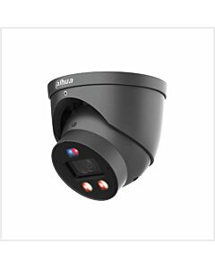 Dahua 8MP Smart Dual Light Active Deterrence Fixed-focal Eyeball WizSense TIOC Pro Network Camera Grey, DH-IPC-HDW3849HP-AS-PV-0280B-PRO-G