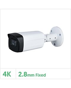 Eagle 4K/8MP Fixed Lens HDCVI IR Bullet Camera, EAGLE-8-BUL-FW