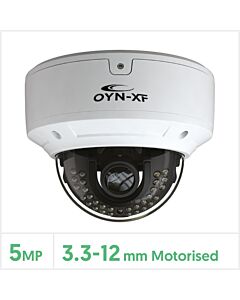 Falcon 5MP IP Network Vandal Dome Camera with Audio, FALCMVAN-5-VW
