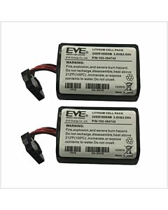 Visonic Two MCS/SR740 Siren Battery Pack (A Size Pack of 2), K-305177