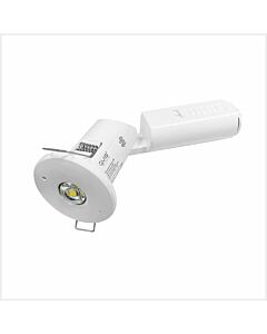 QSpot Recessed High-Output Emergency Downlight (Open & Corridor Lens In Box), Q-SPOT-3W/3H/L/DALI2