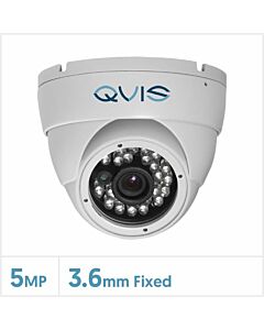 5MP 4-in-1 Fixed Lens Eyeball Dome CCTV Camera with 24pcs IR (White), Q5-EYE-FW24