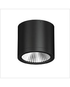 QCan Surface Downlight (120mm), QCAN-15-120NW/BK