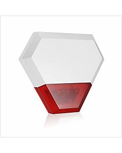 Wi-Fi Outdoor Strobe Warning Siren, QR-WIFI-EXT-WS