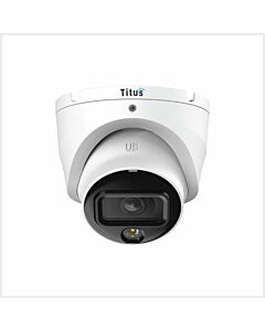 Titus 5MP Smart Dual Light HDCVI Fixed-focal Camera, TD-5COL-IL-TUR-FW