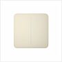 Ajax SoloButton 2-Gang 55 Ivory