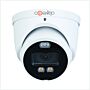 Cognitio 5MP HDCVI Full-Colour Fixed Lens Active Deterrence Turret Camera (White)