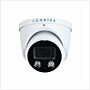 λ | Cortex 4K AI Dual Illumination Active Deterrent Turret Camera (White)