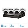 Eagle 8 Channel NVR with  4 Full-colour Turret Kit