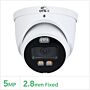 Eagle 5MP Fixed Lens HDCVI Full-colour Active Deterrence Turret Camera