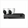 Kestrel IP CCTV Kit - 4 Channel 1TB Kestrel NVR with 2x 2MP IR Waterproof Dome Cameras