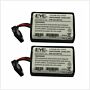 Visonic Two MCS/SR740 Siren Battery Pack (A Size Pack of 2)