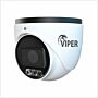 6MP Motorised Smart Dual-Illumination Turret Camera with People & Vehicle Detection (White Housing)