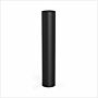 QPATH LED Bollard Column 899mm without Head, Black Finish